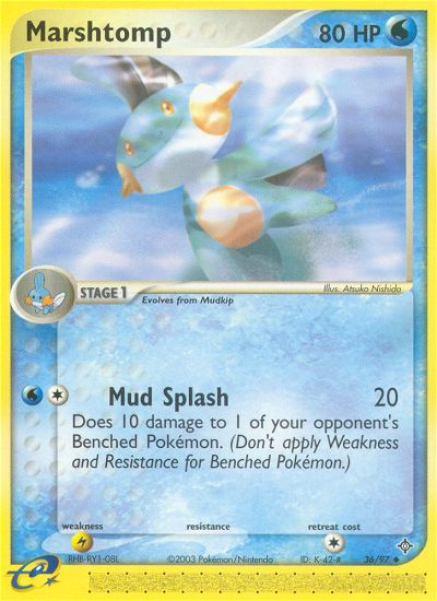 Marshtomp (36/97) [EX: Dragon] Pokémon