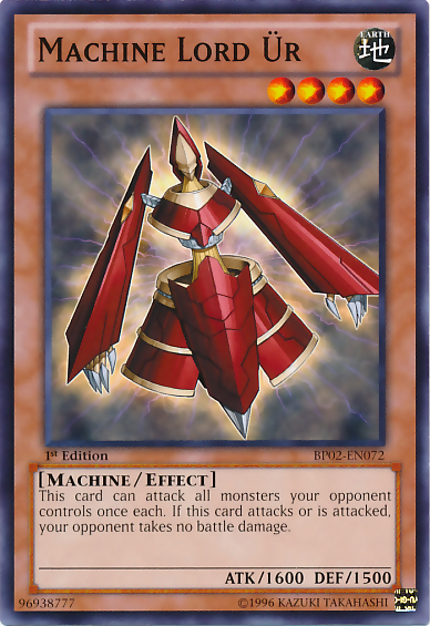 Machine Lord Ur [BP02-EN072] Mosaic Rare Yu-Gi-Oh!