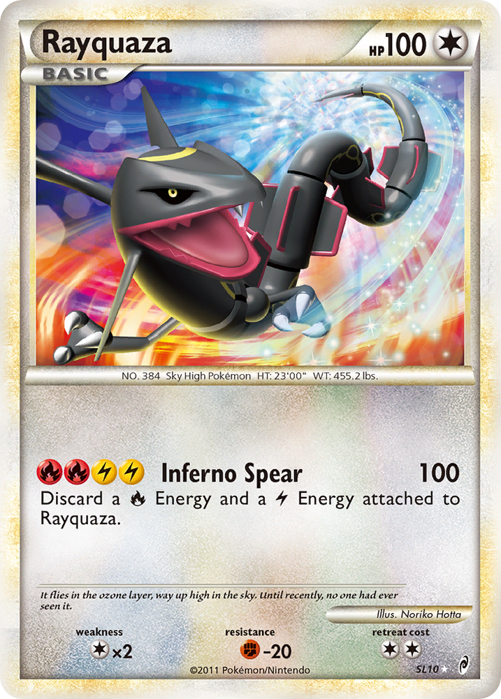 Rayquaza (SL10) [HeartGold & SoulSilver: Call of Legends] Pokémon