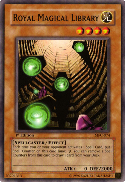 Royal Magical Library [MFC-074] Common Yu-Gi-Oh!