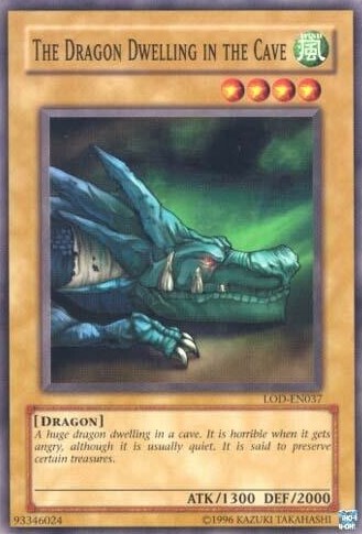 The Dragon Dwelling in the Cave [LOD-EN037] Common Yu-Gi-Oh!