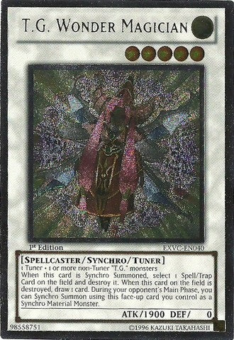 T.G. Wonder Magician [EXVC-EN040] Ultimate Rare Yu-Gi-Oh!