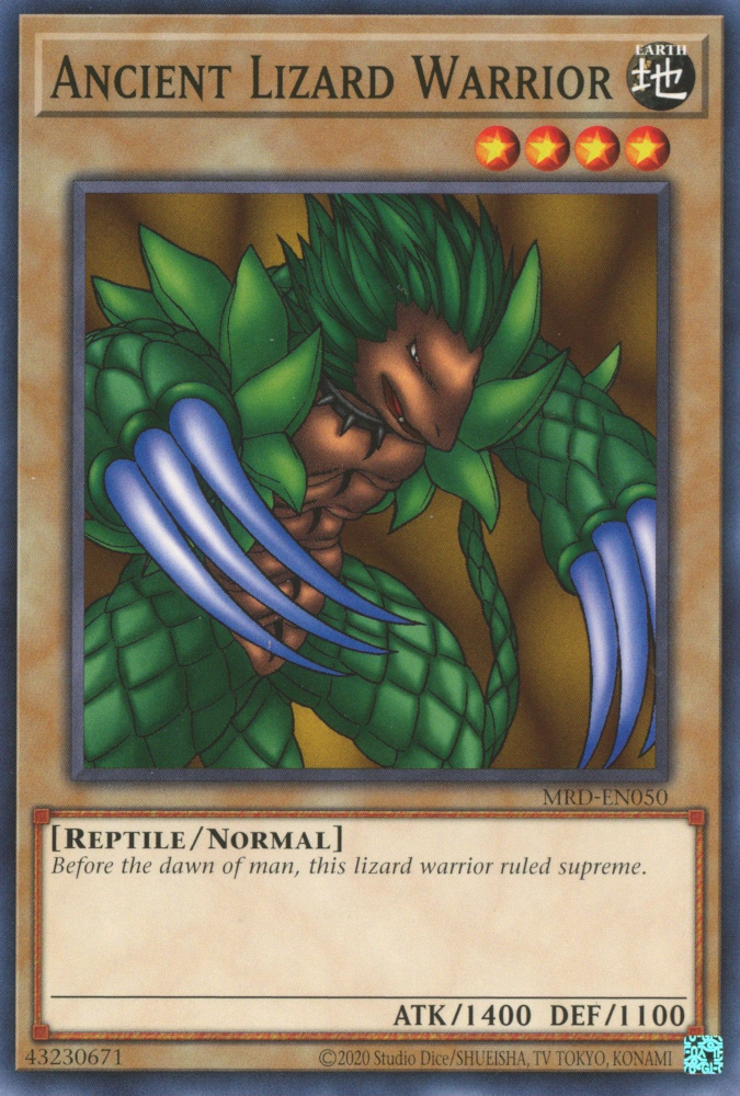 Ancient Lizard Warrior [MRD-EN050] Common Yu-Gi-Oh!