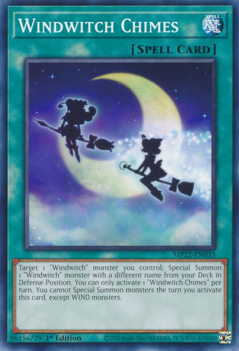 Windwitch Chimes [MP22-EN033] Common Yu-Gi-Oh!