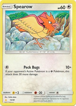 Spearow (13/30) [Sun & Moon: Trainer Kit - Alolan Raichu] Pokémon