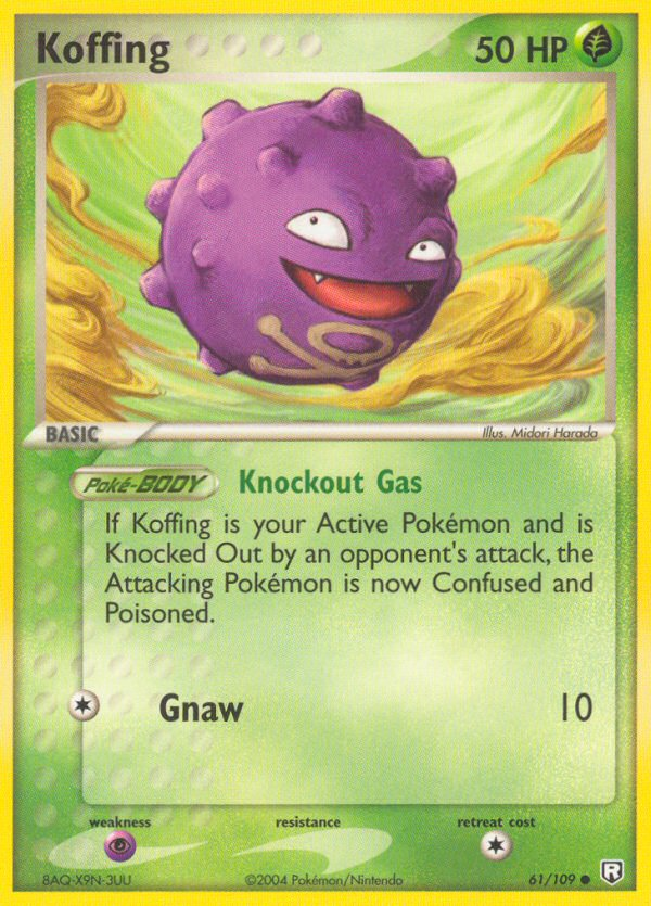 Koffing (61/109) [EX: Team Rocket Returns] Pokémon