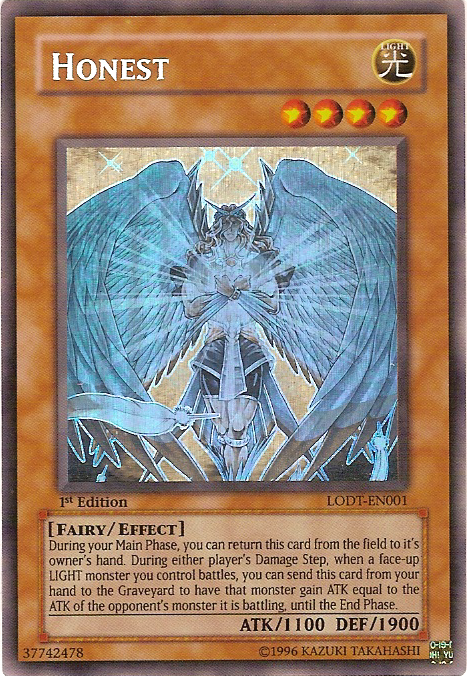 Honest [LODT-EN001] Ghost Rare Yu-Gi-Oh!