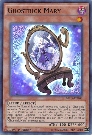 Ghostrick Mary [MP14-EN203] Super Rare Yu-Gi-Oh!
