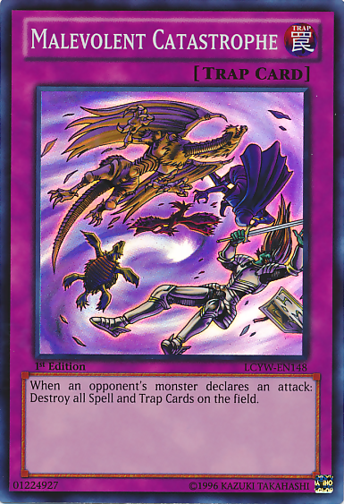 Malevolent Catastrophe [LCYW-EN148] Super Rare Yu-Gi-Oh!
