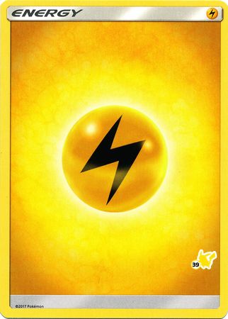 Lightning Energy (Pikachu Stamp #39) [Battle Academy 2020] Pokémon