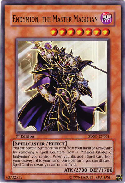 Endymion, The Master Magician [SDSC-EN001] Ultra Rare Yu-Gi-Oh!