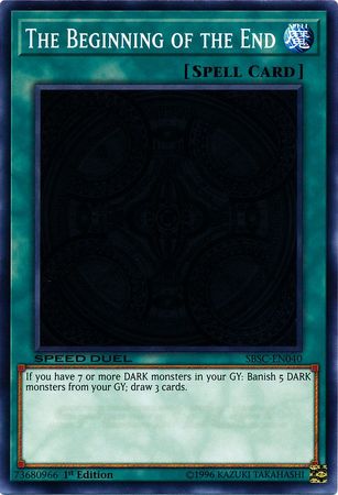 The Beginning of the End [SBSC-EN040] Common Yu-Gi-Oh!