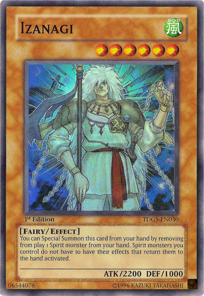 Izanagi [TDGS-EN030] Super Rare Yu-Gi-Oh!