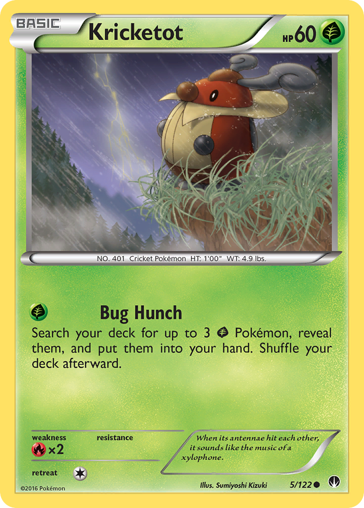 Kricketot (5/122) [XY: BREAKpoint] Pokémon