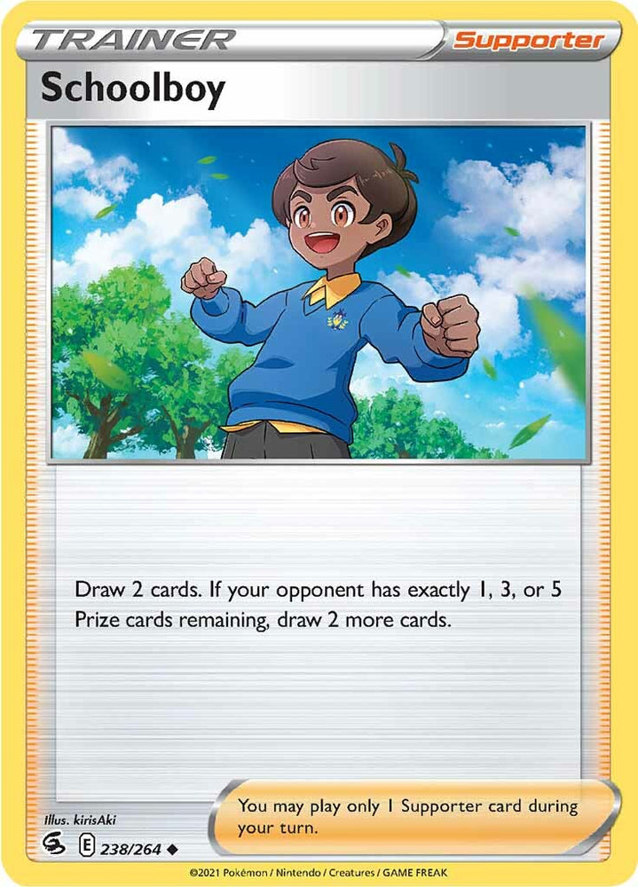 Schoolboy (238/264) [Sword & Shield: Fusion Strike] Pokémon