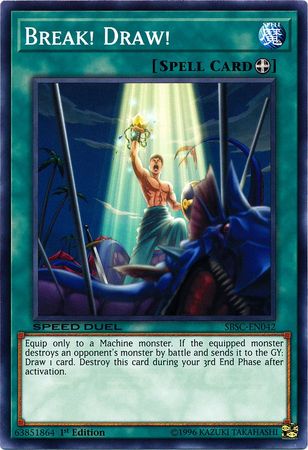 Break! Draw! [SBSC-EN042] Common Yu-Gi-Oh!