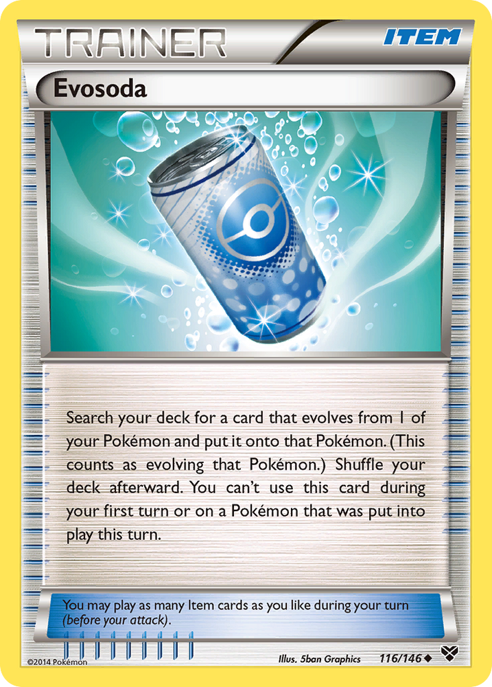 Evosoda (116/146) [XY: Base Set] Pokémon