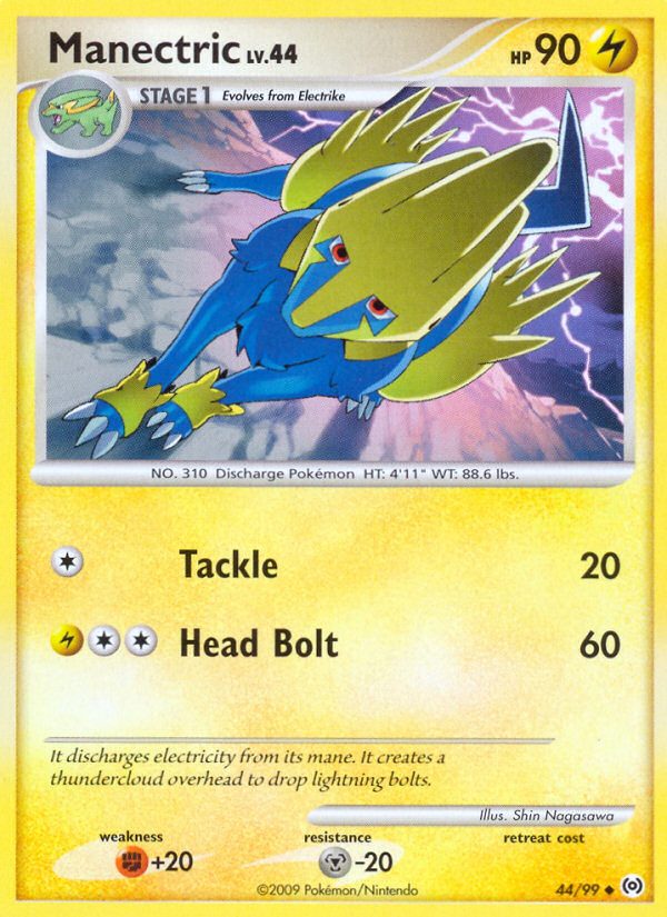 Manectric (44/99) [Platinum: Arceus] Pokémon