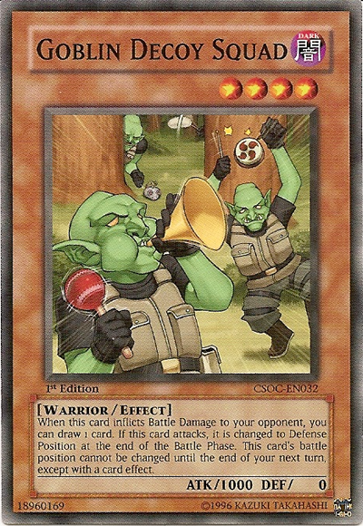 Goblin Decoy Squad [CSOC-EN032] Common Yu-Gi-Oh!