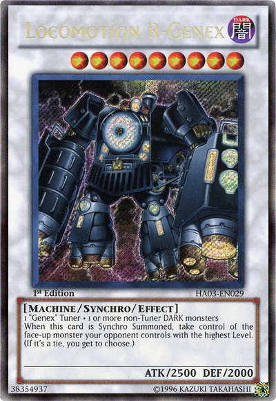 Locomotion R-Genex [HA03-EN029] Secret Rare Yu-Gi-Oh!