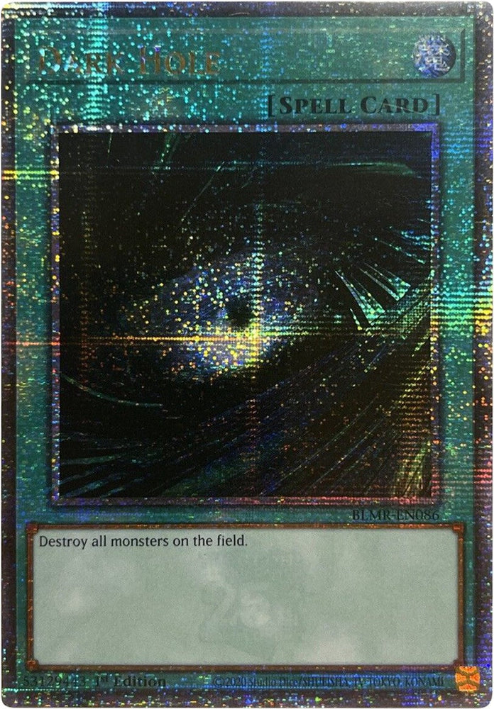 Dark Hole [BLMR-EN086] Quarter Century Secret Rare Yu-Gi-Oh!