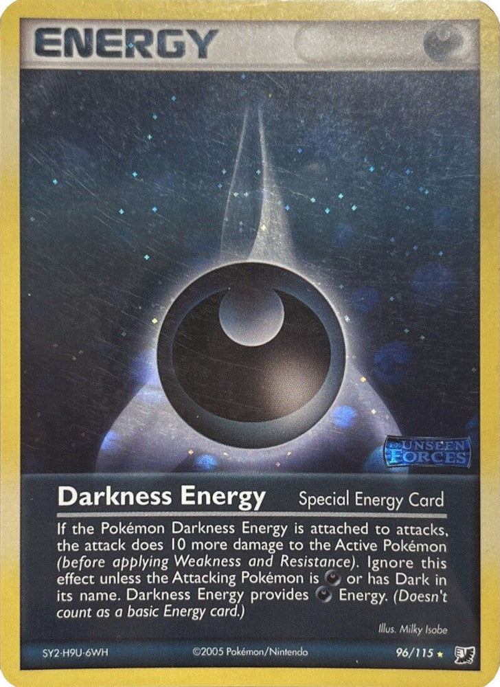 Darkness Energy (96/115) (Stamped) [EX: Unseen Forces] Pokémon