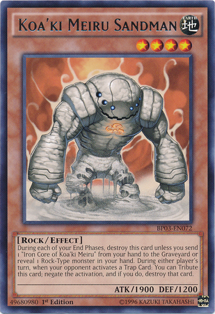 Koa'ki Meiru Sandman [BP03-EN072] Rare Yu-Gi-Oh!