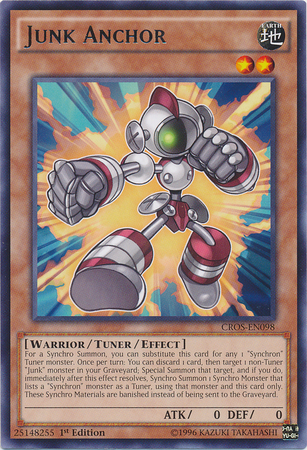 Junk Anchor [CROS-EN098] Rare Yu-Gi-Oh!