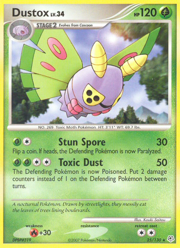 Dustox (25/130) [Diamond & Pearl: Base Set] Pokémon