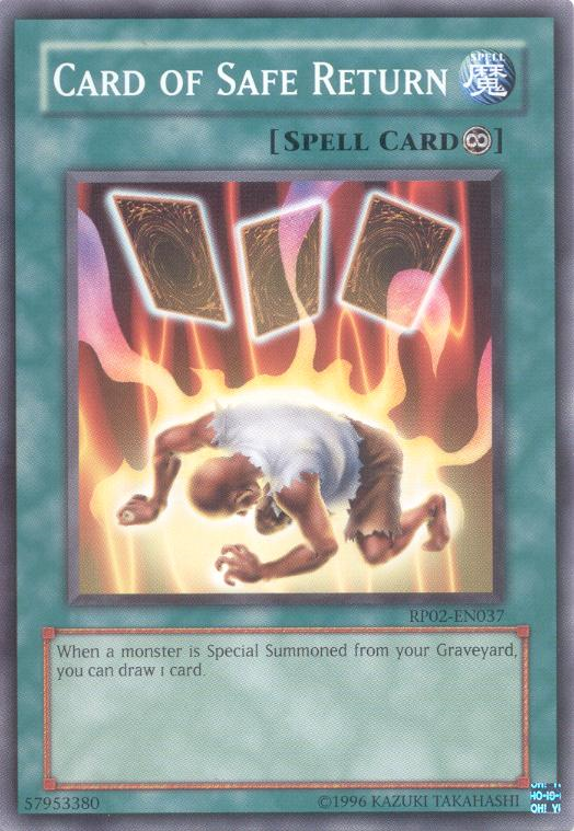 Card of Safe Return [RP02-EN037] Common Yu-Gi-Oh!