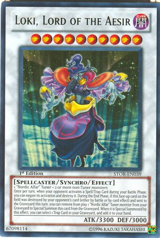 Loki, Lord of the Aesir [STOR-EN039] Ultra Rare Yu-Gi-Oh!