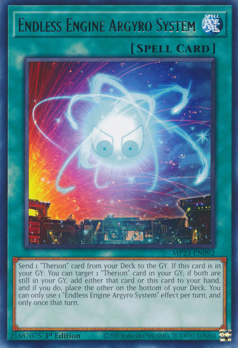Endless Engine Argyro System [MP23-EN092] Rare Yu-Gi-Oh!