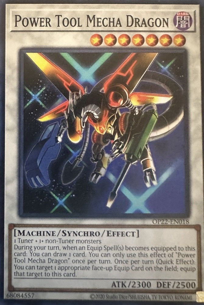 Power Tool Mecha Dragon [OP22-EN018] Common Yu-Gi-Oh!