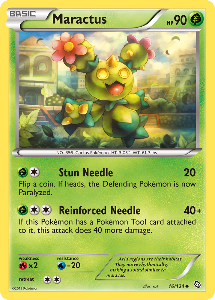 Maractus (16/124) [Black & White: Dragons Exalted] Pokémon