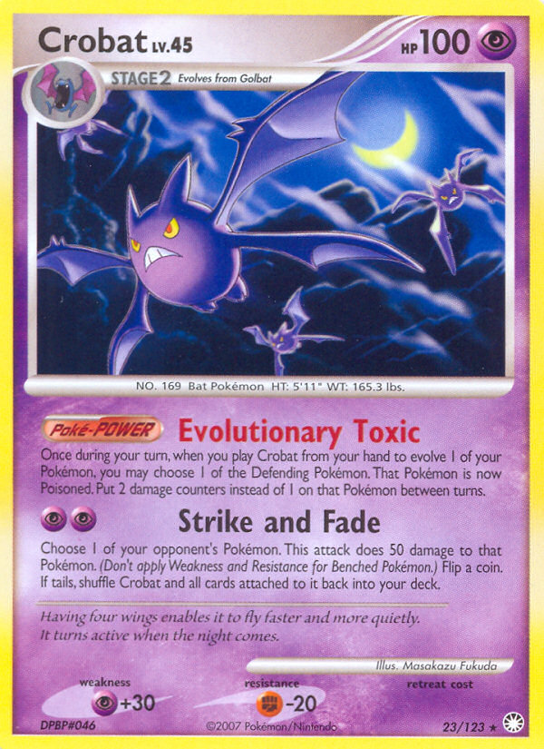 Crobat (23/123) [Diamond & Pearl: Mysterious Treasures] Pokémon