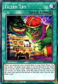 Tilted Try [BLVO-EN066] Common Yu-Gi-Oh!