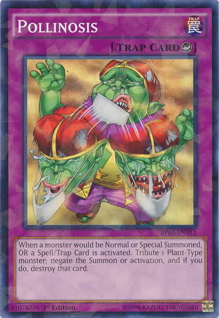 Pollinosis [BP03-EN211] Shatterfoil Rare Yu-Gi-Oh!