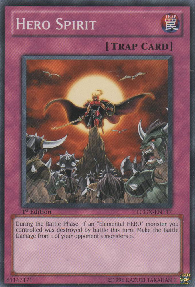Hero Spirit [LCGX-EN117] Common Yu-Gi-Oh!