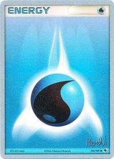 Water Energy (106/109) (Rocky Beach - Reed Weichler) [World Championships 2004] Pokémon