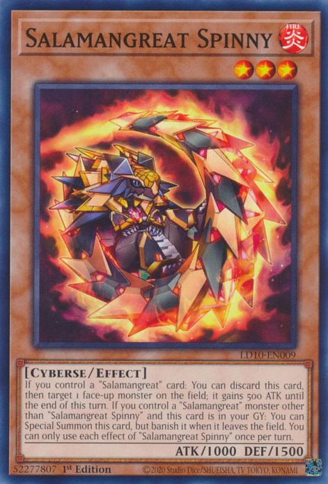 Salamangreat Spinny [LD10-EN009] Common Yu-Gi-Oh!