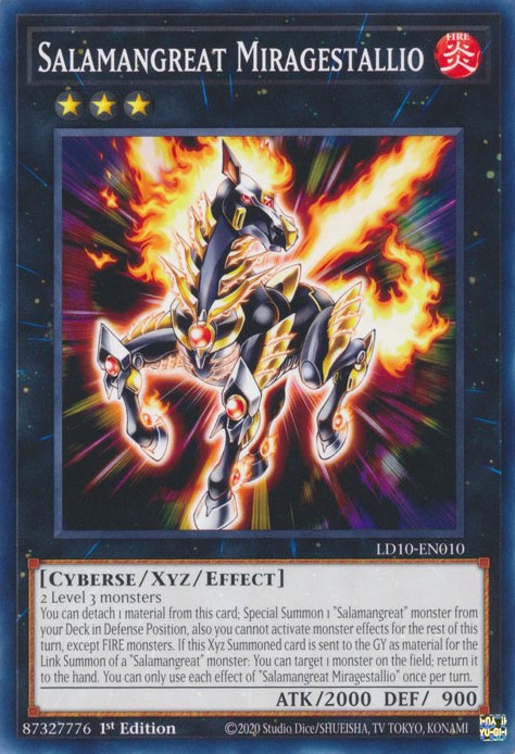 Salamangreat Miragestallio [LD10-EN010] Common Yu-Gi-Oh!