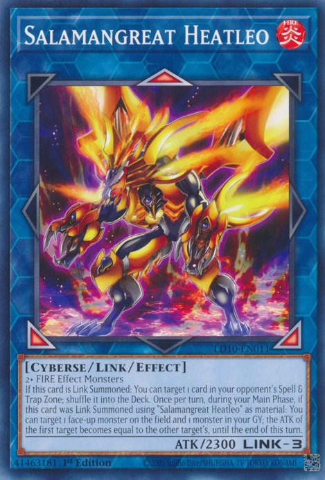 Salamangreat Heatleo [LD10-EN011] Common Yu-Gi-Oh!