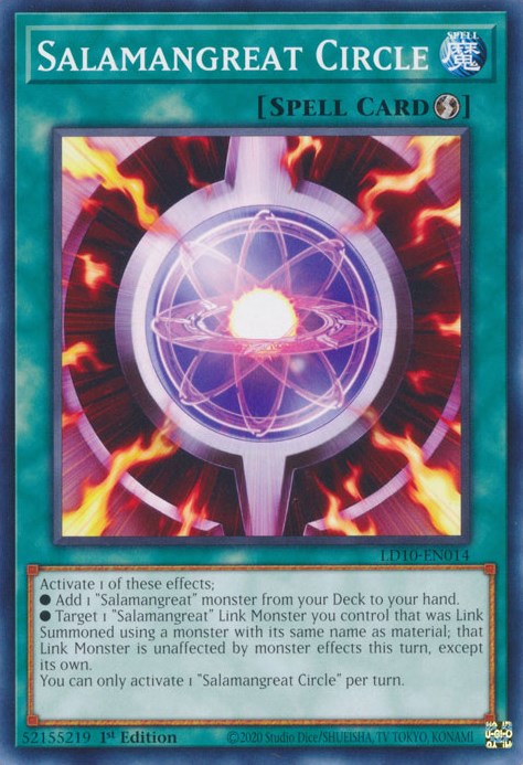 Salamangreat Circle [LD10-EN014] Common Yu-Gi-Oh!