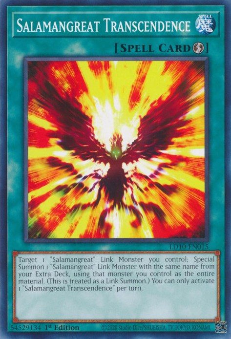 Salamangreat Transcendence [LD10-EN015] Common Yu-Gi-Oh!