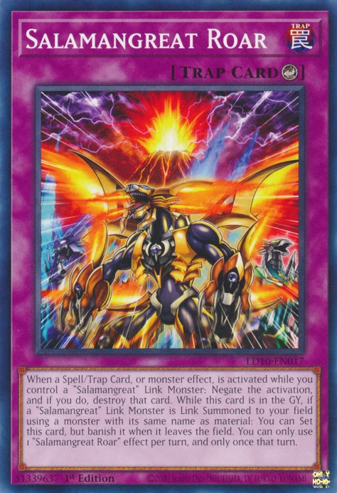 Salamangreat Roar [LD10-EN017] Common Yu-Gi-Oh!