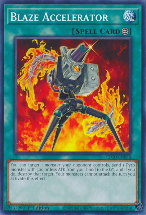 Blaze Accelerator [LD10-EN030] Common Yu-Gi-Oh!