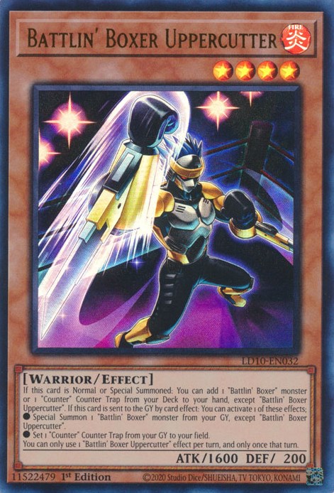 Battlin' Boxer Uppercutter [LD10-EN032] Ultra Rare Yu-Gi-Oh!