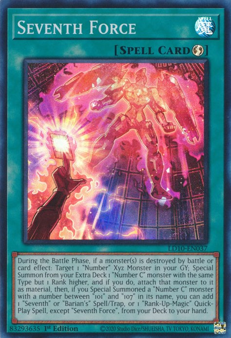 Seventh Force [LD10-EN037] Super Rare Yu-Gi-Oh!