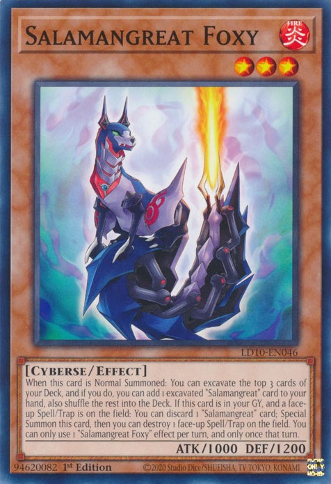 Salamangreat Foxy [LD10-EN046] Common Yu-Gi-Oh!