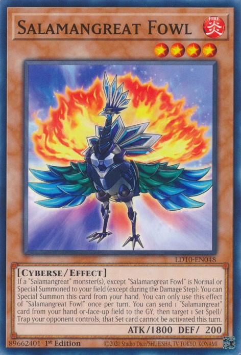 Salamangreat Fowl [LD10-EN048] Common Yu-Gi-Oh!